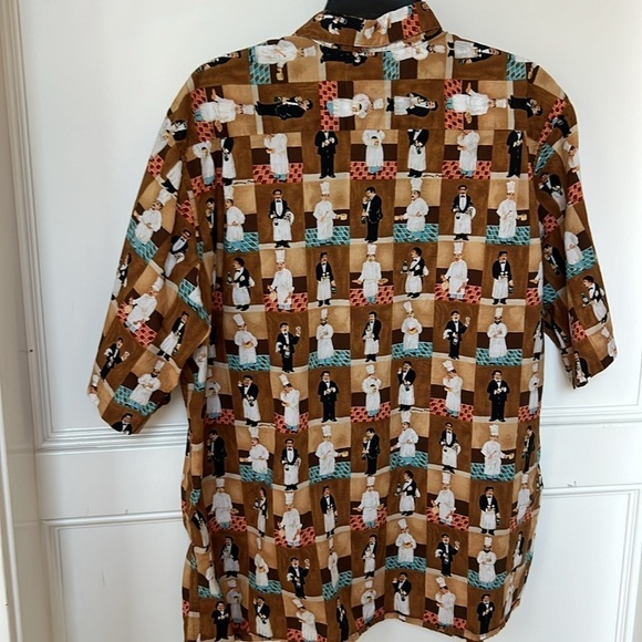 Reyn Spooner Guy Buffet Egyptian cotton size large vintage Hawaiian shirt - Picture 8 of 9